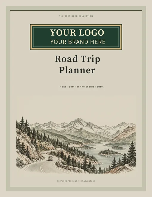 Road Trip Planner illustrated agency cover